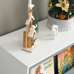 SoBuy KMB33-W Kinder Bücherregal Kinderregal Spielzeugregal Aufbewahrungsregal Für Kinder Schrank Sideboard BHT Ca.: 119x116x39cm -Babyfreude Deutschland Verkaufs-Shop c6d95c6cfd3f011a16665512b7aa8f8b