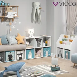 Vicco Raumteiler Weiß 107,2 X 72,6 X 29 Cm Holzwerkstoff Inkl. 6 Faltboxen -Babyfreude Deutschland Verkaufs-Shop cbe6e3f8ba1349e45c9c6c5afe85c4df