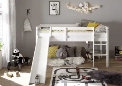 Rutsche Zu Jugendbett Bett Kinder Kinderbett "Keni I" Weiß -Babyfreude Deutschland Verkaufs-Shop cc1611840475b93adc8f8e4c43cbdf00