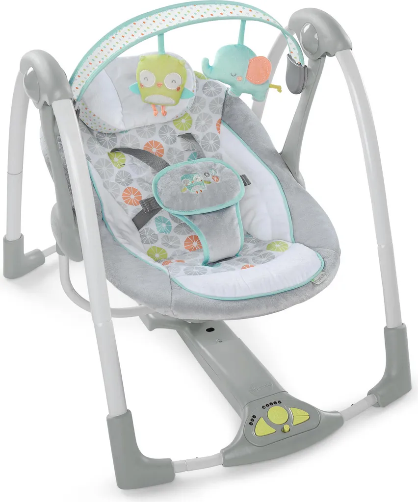 Ingenuity Swing ’n Go Portable Swing™ – Hugs & Hoots™ Schaukel; 10247 2 Ingenuity Swing ’n Go Portable Swing™ – Hugs & Hoots™ Schaukel; 10247 – Bild 2