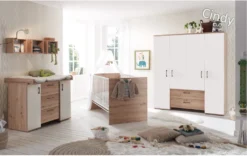 Babyzimmer Cindy 4 Teiliges Megaset In Asteiche Von Mäusbacher