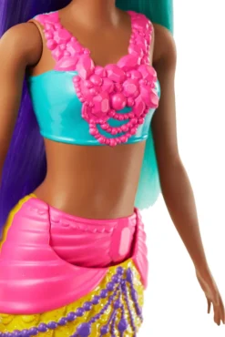 Barbie Dreamtopia Meerjungfrau Puppe (türkis- Und Lilafarbenes Haar), Anziehpuppe -Babyfreude Deutschland Verkaufs-Shop d73d3b04d52740332cc184e0c2b93207