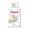 DUMBO Bettwäsche 40x60 + 100x135 Cm ☆ Kinder-Bettwäsche Für Mädchen & Jungen ☆ Disney Dumbo Elefant - 100% Baumwolle