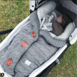 Baby Schlafsack Für Kinderwagen Gestrickt Schlafsack Süße Samt Warme Tasche Pucksack Stricken Wickeln Abnehmbare Ärmel Strick Decke Schlafsack Swaddle Für Babys Neugeboren -Babyfreude Deutschland Verkaufs-Shop dd276ea28d0a70a26a6107b42c0ed60d