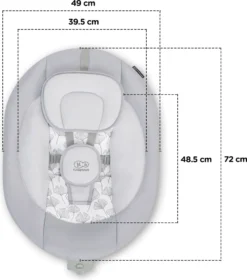 Kinderkraft Baby Rocker LULI Gray -Babyfreude Deutschland Verkaufs-Shop dd6afe17fa56ec6f24b7895aef4690ce