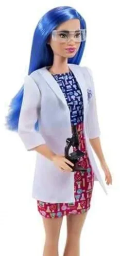 MATTEL HCN11 Barbie Wissenschaftlerin Puppe (blaue Haare) -Babyfreude Deutschland Verkaufs-Shop ddcee0acdee34875a603cadde50361ae
