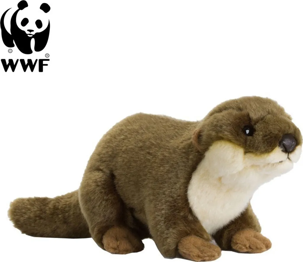 WWF Plüschtier Europäischer Fischotter (20cm) Lebensecht Kuscheltier Stofftier 1 WWF Plüschtier Europäischer Fischotter (20cm) Lebensecht Kuscheltier Stofftier