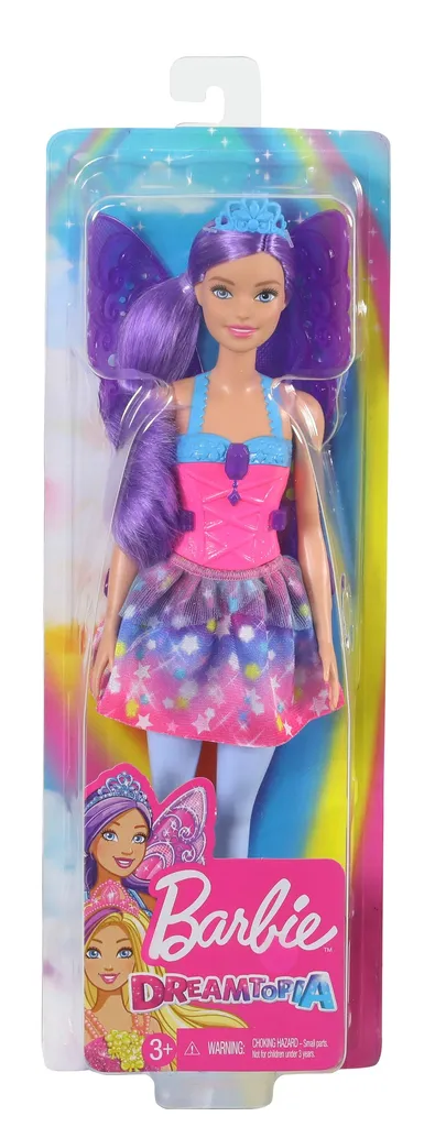 Barbie Dreamtopia Fee (lila Haare) Puppe Mit Flügeln, Anziehpuppe, Modepuppe 5 Barbie Dreamtopia Fee (lila Haare) Puppe Mit Flügeln, Anziehpuppe, Modepuppe – Bild 5