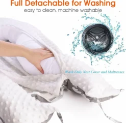 Topchances Kuschelnest Babynest Multifunktionales Nest Für Babys Säuglinge Reisebett, 100% Baumwolle Bionic Bett, Für 0-24 Monate Baby Und Säuglinge (Grau/Elefant) 16 Topchances Kuschelnest Babynest Multifunktionales Nest Für Babys Säuglinge Reisebett, 100% Baumwolle Bionic Bett, Für 0-24 Monate Baby Und Säuglinge (Grau/Elefant) -Babyfreude Deutschland Verkaufs-Shop e48a3cdee95c5d4abd32842e4d6a8bf9