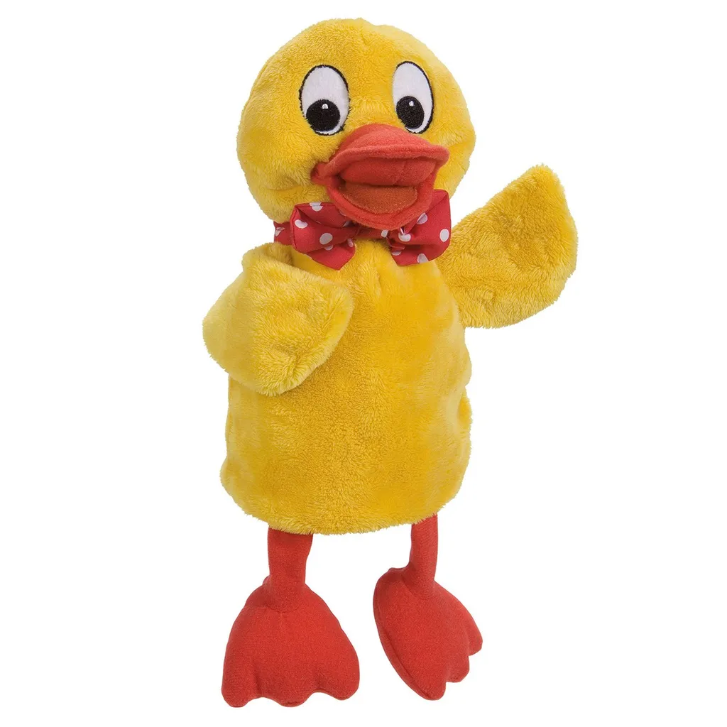 HEUNEC 643468 - Handpuppe Schnatterinchen Ca. 28cm 1 HEUNEC 643468 - Handpuppe Schnatterinchen Ca. 28cm