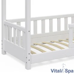 VitaliSpa Kinderbett Design Weiß 148 X 132 X 77 Cm Massivholz -Babyfreude Deutschland Verkaufs-Shop e9c074b7a817e98d7e789d5a4f07f6fd