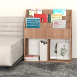 VidaXL Kinder-Bücherregal Sonoma-Eiche 71x30x78,5 Cm Holzwerkstoff 10 VidaXL Kinder-Bücherregal Sonoma-Eiche 71x30x78,5 Cm Holzwerkstoff -Babyfreude Deutschland Verkaufs-Shop ea44d72f0c115d400f6fe800a8ccc7f3