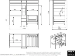 Vipack Hochbett Pino Mit Schreibplatte Und Sesselbett - Kiefer Massiv Weiß Lackiert, Maße: 208 Cm X 175 Cm X 206 Cm; PIOLZB14 30 Vipack Hochbett Pino Mit Schreibplatte Und Sesselbett - Kiefer Massiv Weiß Lackiert, Maße: 208 Cm X 175 Cm X 206 Cm; PIOLZB14 -Babyfreude Deutschland Verkaufs-Shop ee0492af38d531ccedf69961ab88f0a1