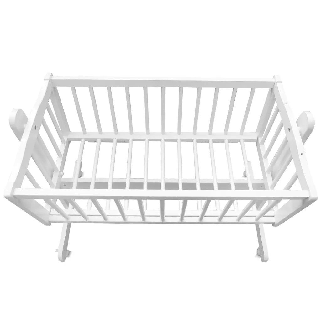 Baby Wiege Kinder Himmel Bett Stubenwagen Beistellbett + 9 Tlg. Zubehör Weiß/grau 5 Baby Wiege Kinder Himmel Bett Stubenwagen Beistellbett + 9 Tlg. Zubehör Weiß/grau – Bild 5