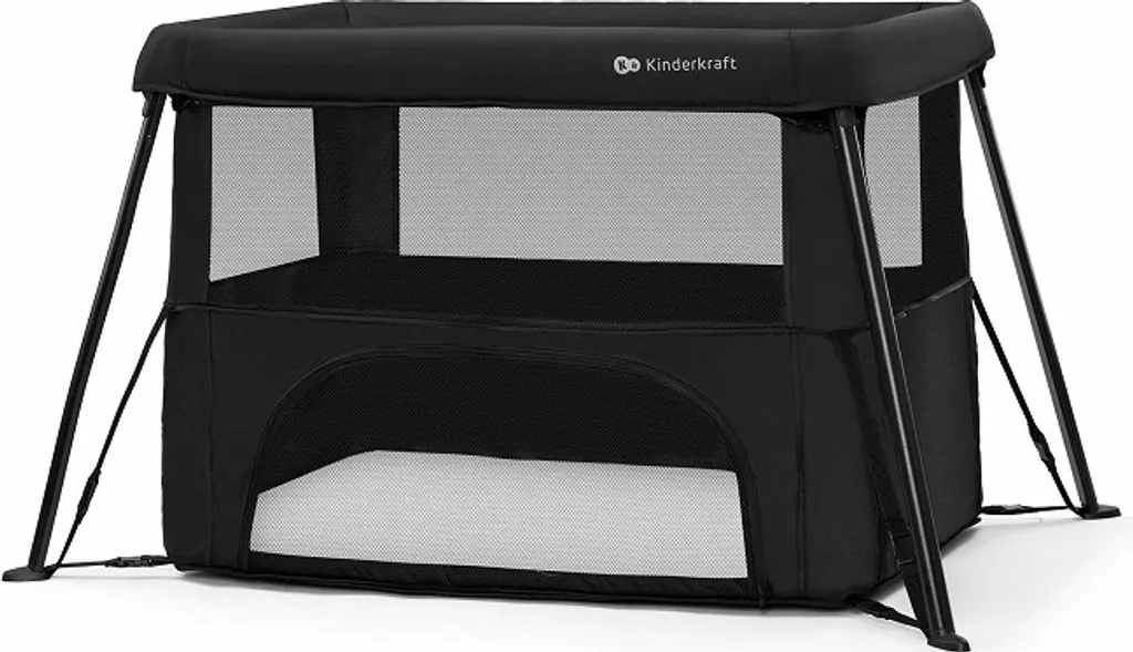 Kinderkraft Baby Cot CAMI Black 1 Kinderkraft Baby Cot CAMI Black