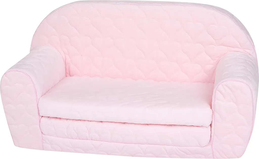 Knorrtoys Kindersofa - "Cosy Heart Rose" 2 Knorrtoys Kindersofa - "Cosy Heart Rose" – Bild 2