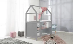 Roba Hausbett 60 X 120 Cm, Baby- & Beistellbett In Hausoptik, Taupe, 6-fach Verstellbar -Babyfreude Deutschland Verkaufs-Shop f17974c94e1d11c4e91e2f984b1d4872