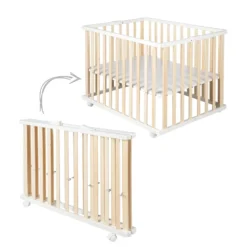 Roba Laufgitter Klappbar, Bicolor, 75x100 Cm, Platzsparendes Spielgitter Inkl. Rollen, Holz 12 Roba Laufgitter Klappbar, Bicolor, 75x100 Cm, Platzsparendes Spielgitter Inkl. Rollen, Holz -Babyfreude Deutschland Verkaufs-Shop f4324205b1257eb078b1c4497a29033a