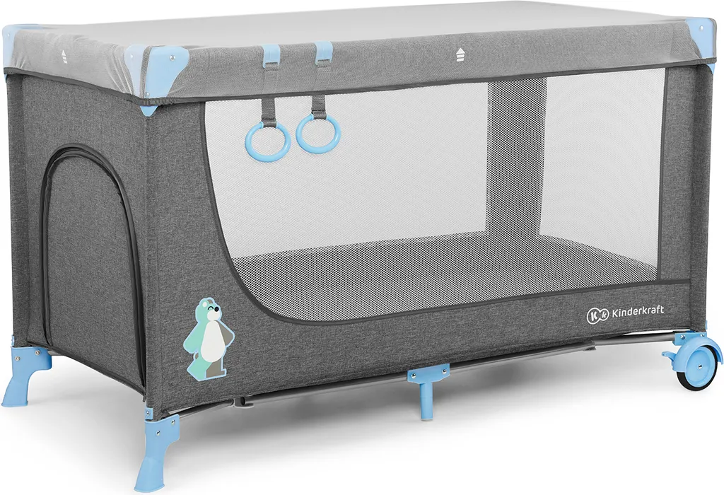 JOY-Reisebett Von Kinderkraft Blau 3 JOY-Reisebett Von Kinderkraft Blau – Bild 3