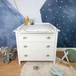 Puckdaddy Wickelaufsatz Marius 108x80x10 Cm Holz In Weiß Mit Blende Für IKEA Hemnes Kommoden -Babyfreude Deutschland Verkaufs-Shop f574493ae32ae9f09685fcbe31f2dd43
