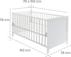 Roba Kombi-Kinderbettset 'Sterne Grau', 70x140 Cm, Weiß, Umbaubar Zum Juniorbett 9 Roba Kombi-Kinderbettset 'Sterne Grau', 70x140 Cm, Weiß, Umbaubar Zum Juniorbett -Babyfreude Deutschland Verkaufs-Shop f5cbb80bbf92d2935a8b2ebe98091f61