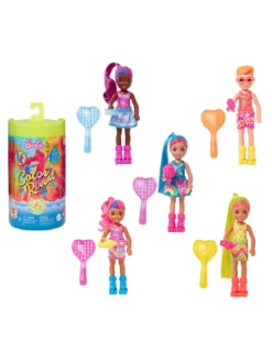 Mattel Spielwaren Barbie Color Reveal Chelsea Neon Tie-Dye Series Assortment Ankleidepuppen Puppen Ankleidepuppen Mattelauswahl Xmasbarbie Artikelhighlights Mattelreduziert