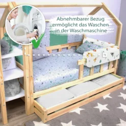 Bettkantenschutz Für Kinderbetten 90 Cm - Schutz Für Bettrahmen Kantenschutz Kinder Babybett Baumwolle Safari 11 Bettkantenschutz Für Kinderbetten 90 Cm - Schutz Für Bettrahmen Kantenschutz Kinder Babybett Baumwolle Safari -Babyfreude Deutschland Verkaufs-Shop f71c6e7b6bafd20b0141a494ea879405