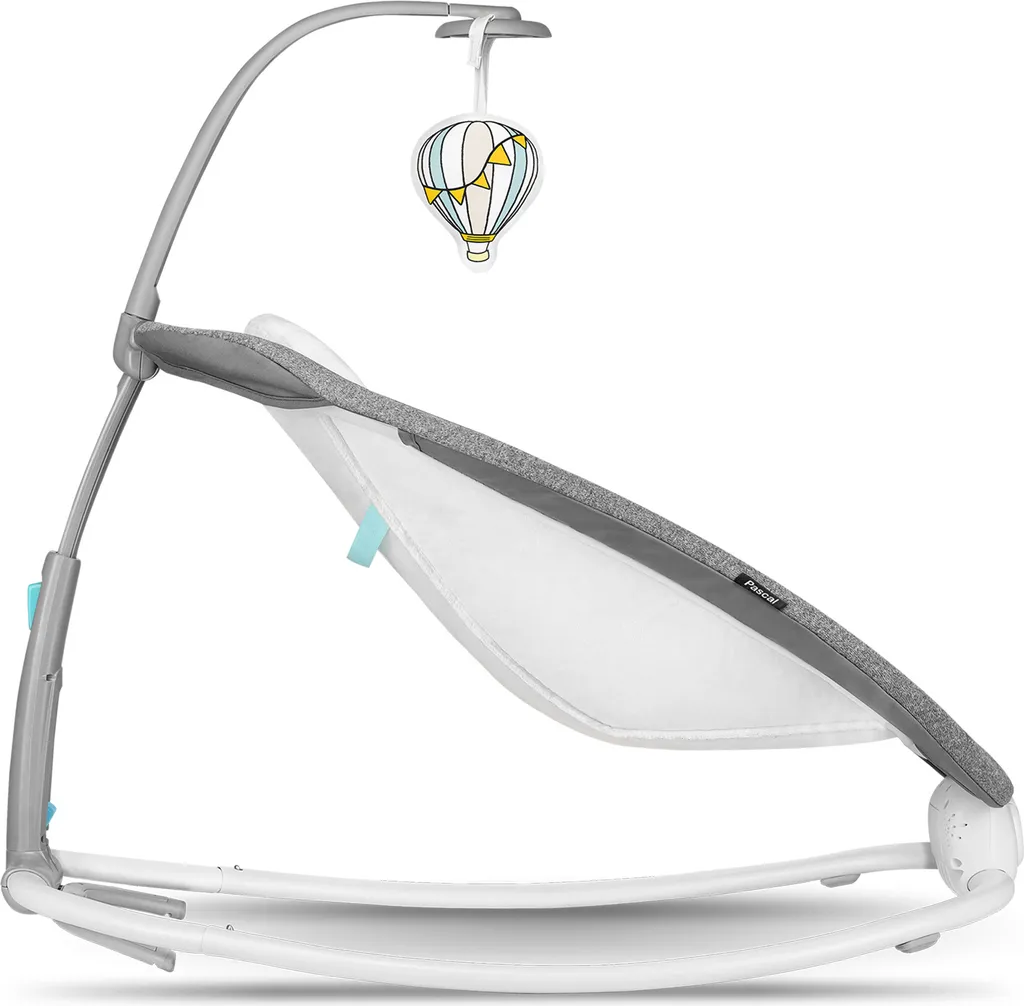 Lionelo Pascal Babywippe Babyschauke Babynest Baby Wippe Kinder Schaukel Bouncer Grau 9 Lionelo Pascal Babywippe Babyschauke Babynest Baby Wippe Kinder Schaukel Bouncer Grau – Bild 9