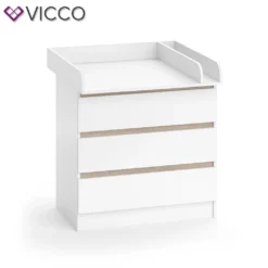 Vicco Wickelkommode Emma Weiß Sonoma 80 X 78 X 48 Cm Holzwerkstoff -Babyfreude Deutschland Verkaufs-Shop f8fb98fcae05d52fa74c173c3cb2e44e