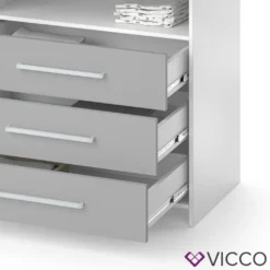 Vicco Wickelkommode Oskar Weiß Grau 113 X 100 X 53 Cm Holzwerkstoff -Babyfreude Deutschland Verkaufs-Shop f944546d31410ddb96bda1d2d7f36270