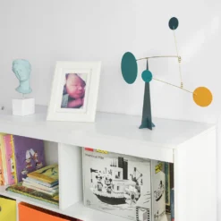 SoBuy KMB26-W Kinder Bücherregal Kinderregal Mit 5 Ablagefächern Und 3 Stoffboxen Spielzeugregal Aufbewahrungsregal Für Kinder Spielzeug-Organizer Weiß 12 SoBuy KMB26-W Kinder Bücherregal Kinderregal Mit 5 Ablagefächern Und 3 Stoffboxen Spielzeugregal Aufbewahrungsregal Für Kinder Spielzeug-Organizer Weiß -Babyfreude Deutschland Verkaufs-Shop f97c26cd28cdba56a9f16bc1075e5609