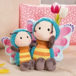 NICI Spielwaren Schmetterling 25cm Blau (47940) Kuscheltiere Teddies & Plüschfiguren -Babyfreude Deutschland Verkaufs-Shop fb66ad088c29c6bbf6bf61653cbb9845