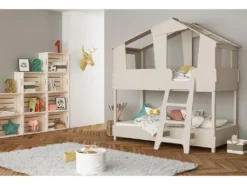 Etagenbett Hochbett Baumhausbett Stockbett Kinderbett Holzbett Bett "Tyler I" -Babyfreude Deutschland Verkaufs-Shop fbb2153093a30b8222de90046614e145