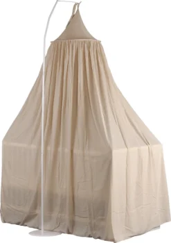 Urra Möbel Himmelstange Universal Für Baldachine 225 Cm, Weiß Himmelstangen Bettzubehör