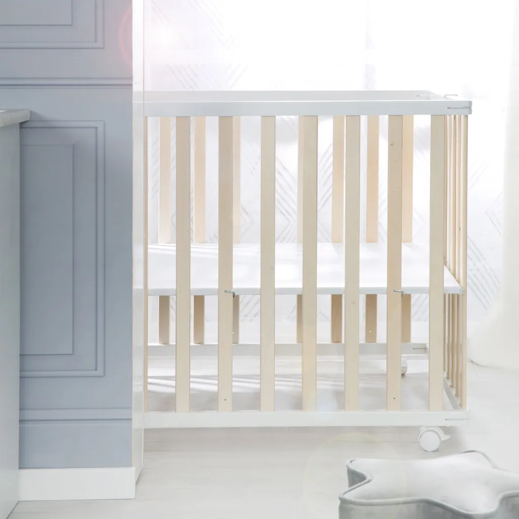 Roba Laufgitter Klappbar, Bicolor, 75x100 Cm, Platzsparendes Spielgitter Inkl. Rollen, Holz 6 Roba Laufgitter Klappbar, Bicolor, 75x100 Cm, Platzsparendes Spielgitter Inkl. Rollen, Holz – Bild 6