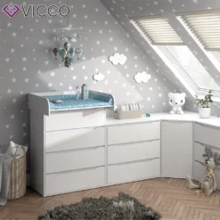 Vicco Wickelkommode Ruben Weiß 83,6 X 117 X 69,7 Cm Holzwerkstoff 11 Vicco Wickelkommode Ruben Weiß 83,6 X 117 X 69,7 Cm Holzwerkstoff -Babyfreude Deutschland Verkaufs-Shop fd87327d947109b9c2ed85d14546055d