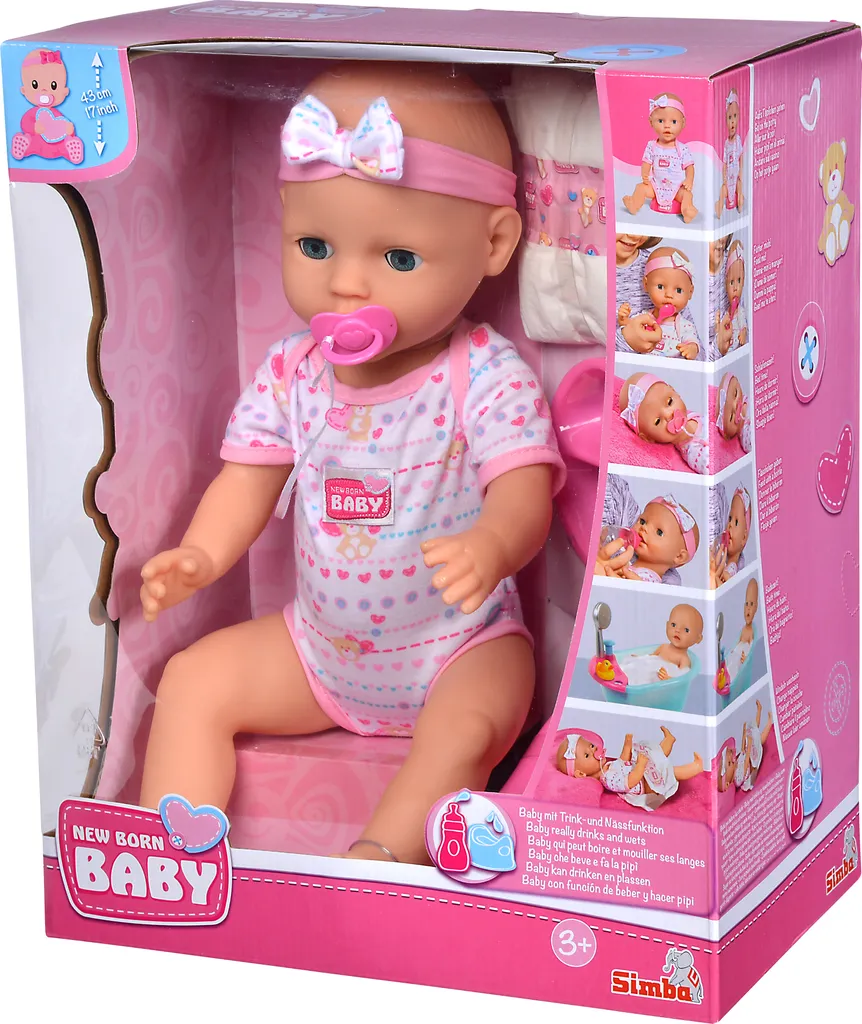 SIMBA TOYs NBB Babypuppe 2 SIMBA TOYs NBB Babypuppe – Bild 2